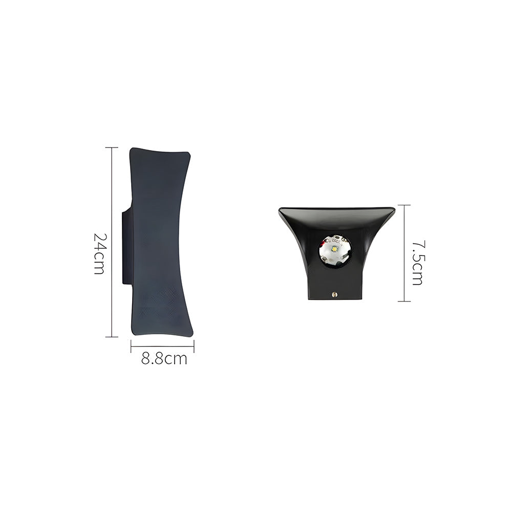 IP65 Waterproof Up Down Wall Light for Patio Garden Stairs Garden
