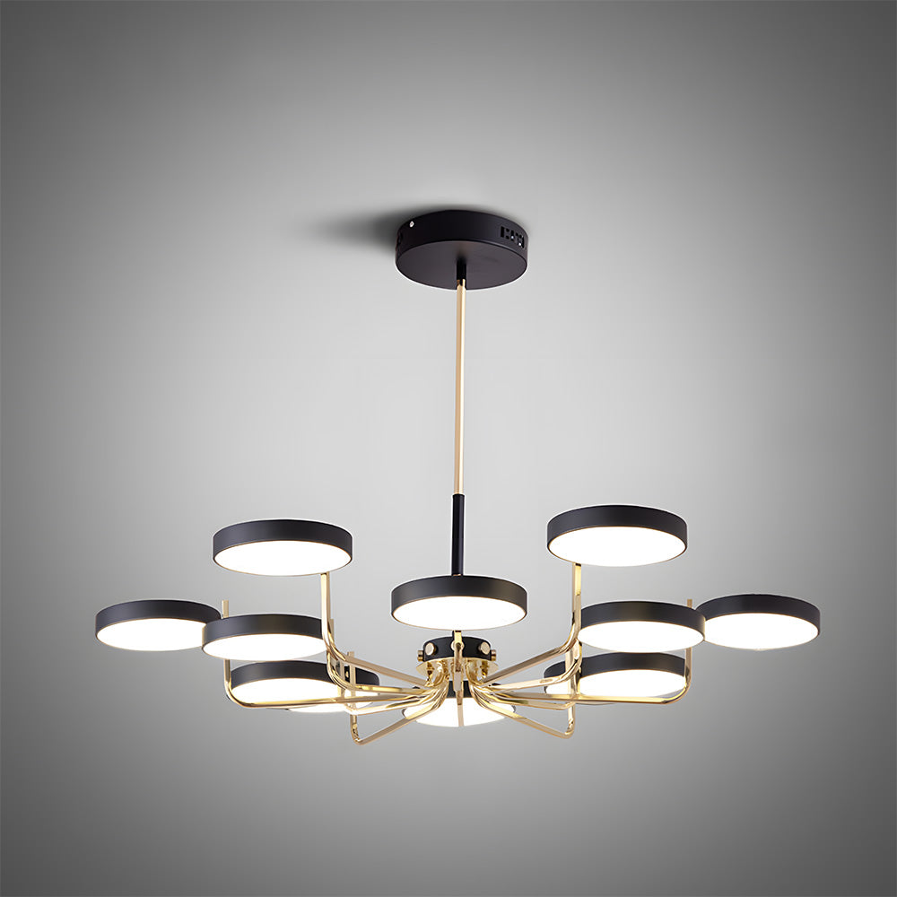 Nordic Creative Iron Living Room LED Ceiling Light