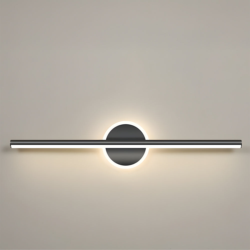 Black LED Vanity Light for Bathroom Bedroom