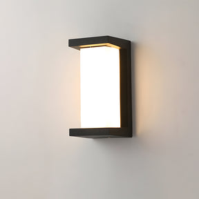 Simple Outdoor Waterproof Sensor LED Wall Light