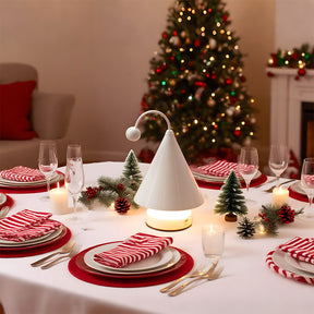 Classic Christmas LED Decoration Rechargeable Table Lamp for Bedroom