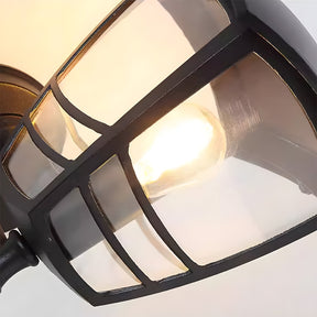 IP44 Weather-resistant Black Outdoor Lights for Garden