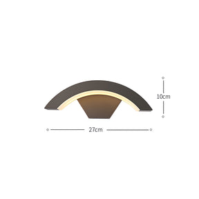 Modern Outdoor Wall Light Waterproof IP65 Suitable for Outdoor Porch Courtyard Garden