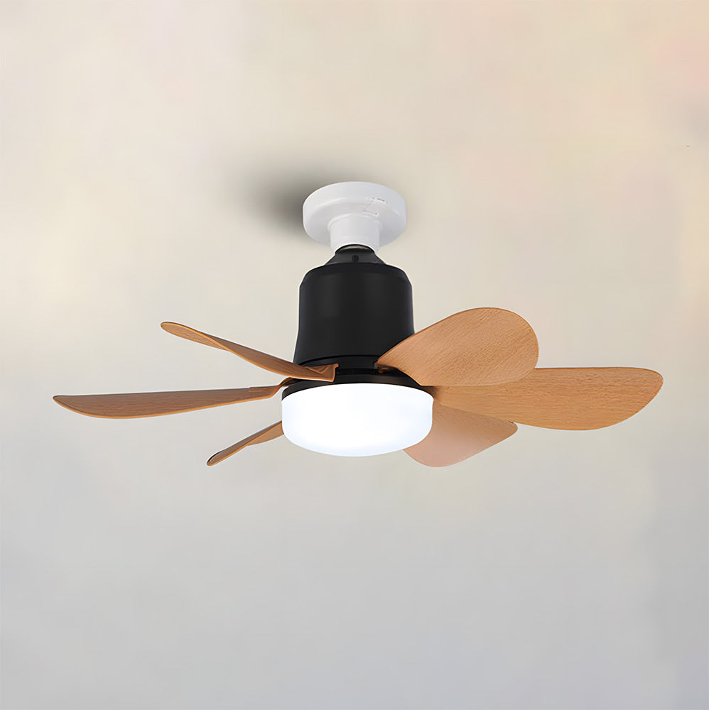 Modern LED Silent Ceiling Fan with Lights for Bedroom Living Room Dormitory