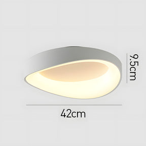 Nordic Cream Style Acrylic LED Ceiling Light For Bedroom