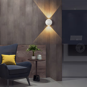 Outdoor Waterproof Exterior LED Wall Lights for Entryway Garage Patio in Warm White