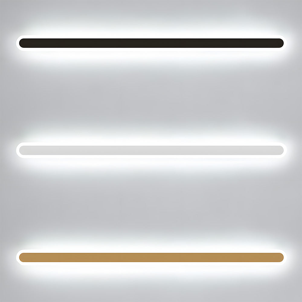 Nordic Edge Linear LED Flush Mount Ceiling Light