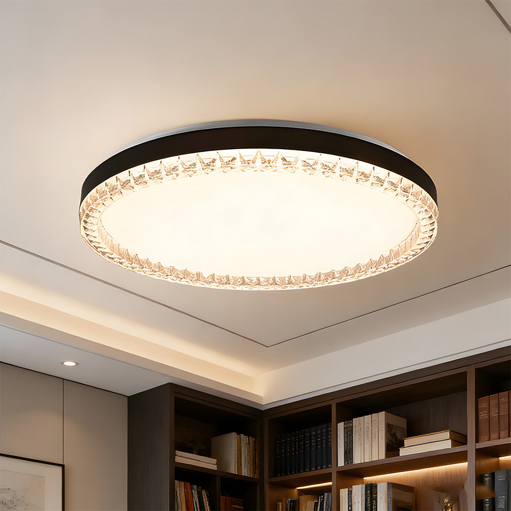 Modern Nordic Luxury Flush LED Ceiling Lights for Living Room, Bedroom