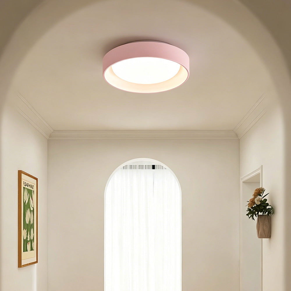 Modern Nordic Round Flush Ceiling Lights for Hallway