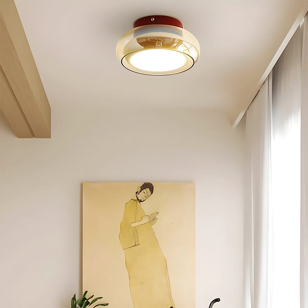 Modern cream style hallway led ceiling lights