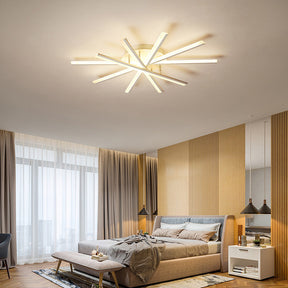 Nordic Minimalist Metal Creativity LED Ceiling Light