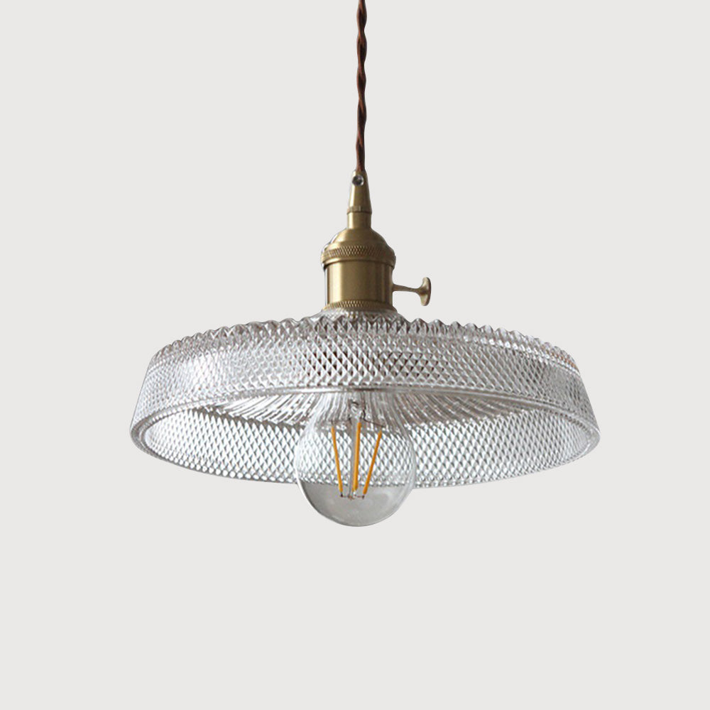 Nordic Vintage Glass Bedroom Pendant Lights