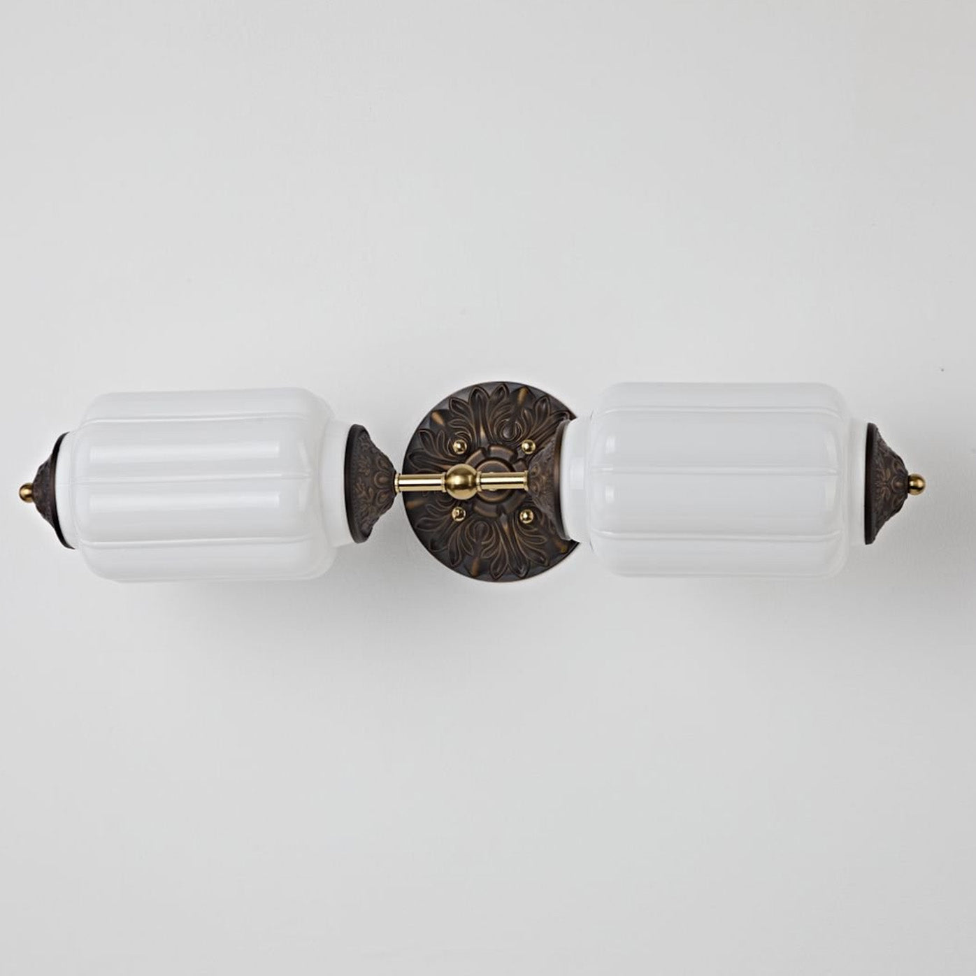 Modern Glass Light With Colored Glass Shade for Living Room