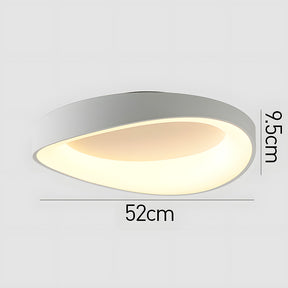 Nordic Cream Style Acrylic LED Ceiling Light For Bedroom