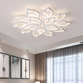 Creative Design Petals White Ceiling Light For Living Room