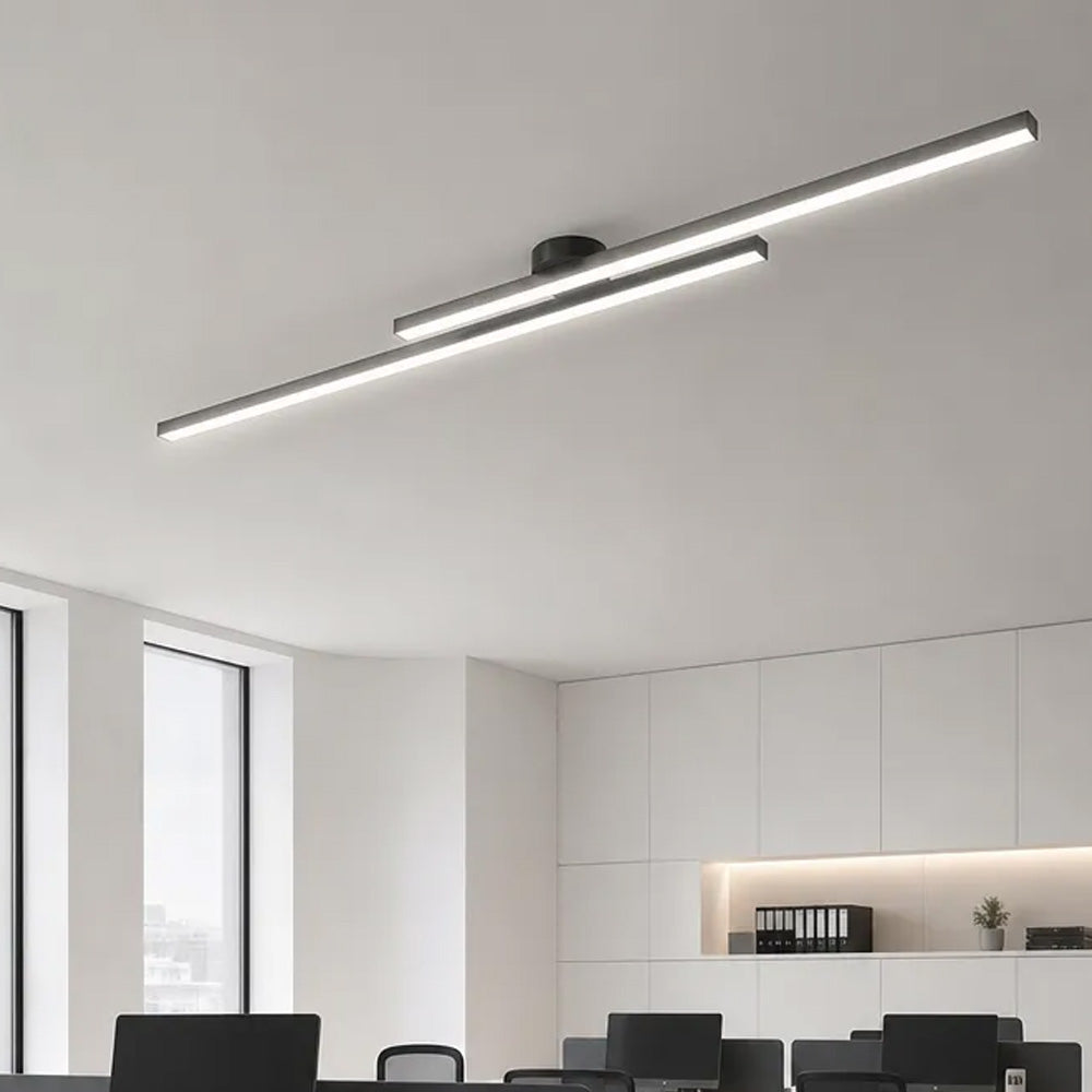 Nova Linear LED Semi-Flush Ceiling Lights