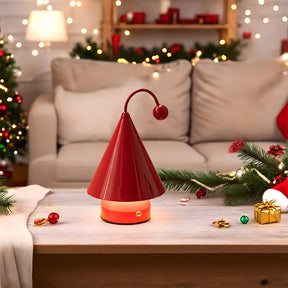 Classic Christmas LED Decoration Rechargeable Table Lamp for Bedroom