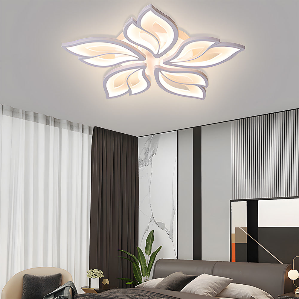 Creative Design Petals White Ceiling Light For Living Room