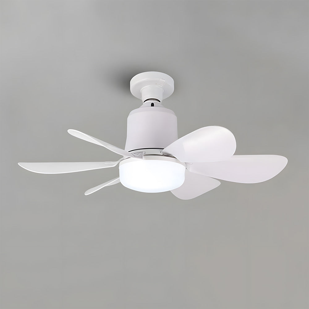 Modern LED Silent Ceiling Fan with Lights for Bedroom Living Room Dormitory