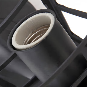IP44 Weather-resistant Black Outdoor Lights for Garden