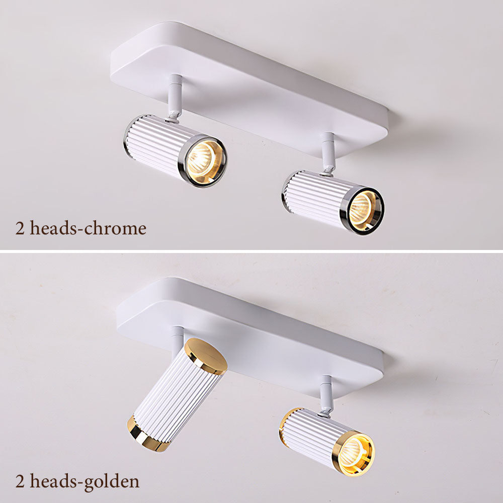 Simple Metal White LED Track Lighting