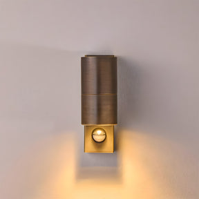 Modern Copper IP65 Dusk-to-Dawn LED Outdoor Wall Lights