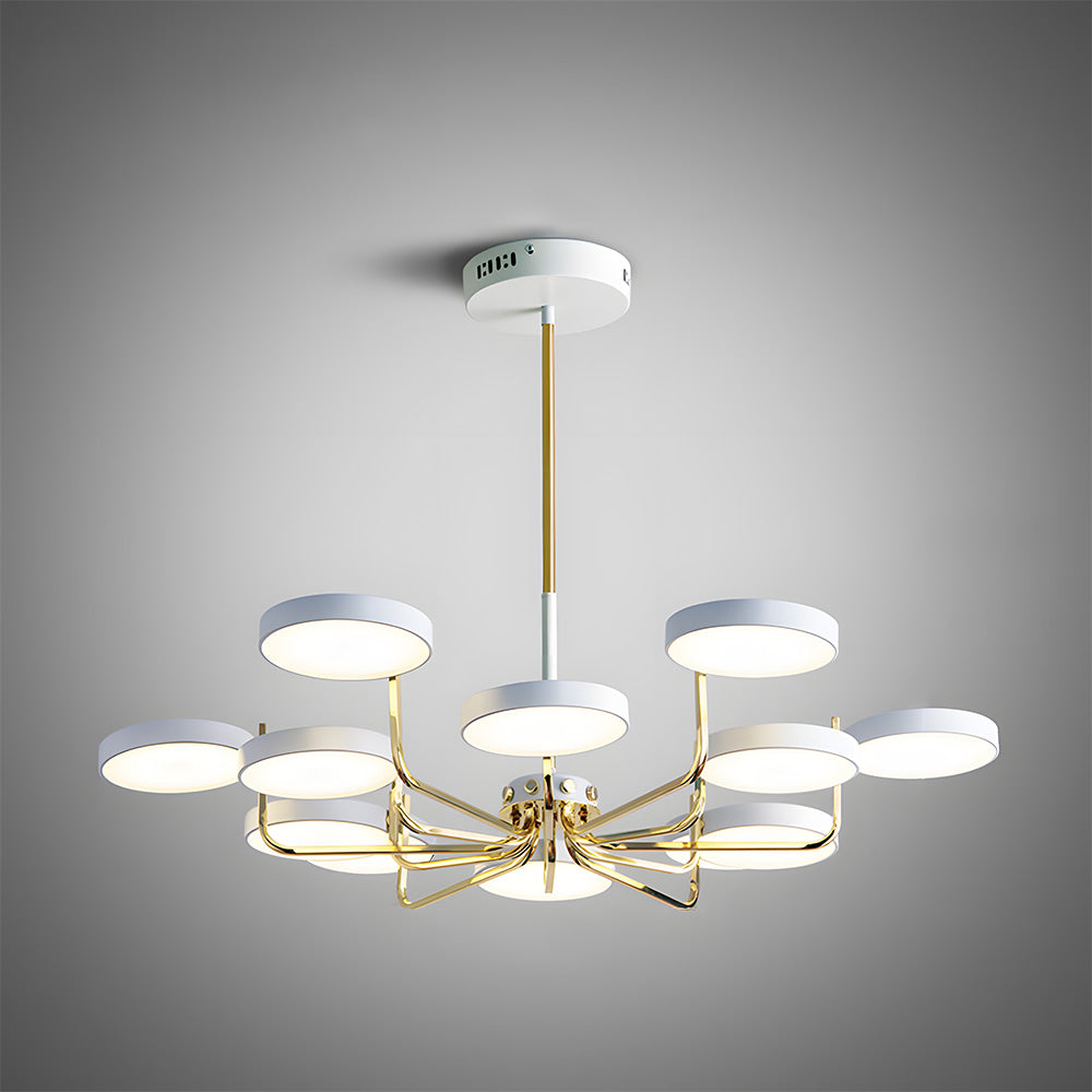 Nordic Creative Iron Living Room LED Ceiling Light