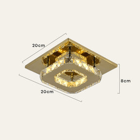 Luxurious Crystal Hallway LED Ceiling Lights