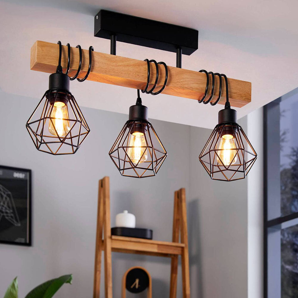 Iron Contemporary Ceiling Lights