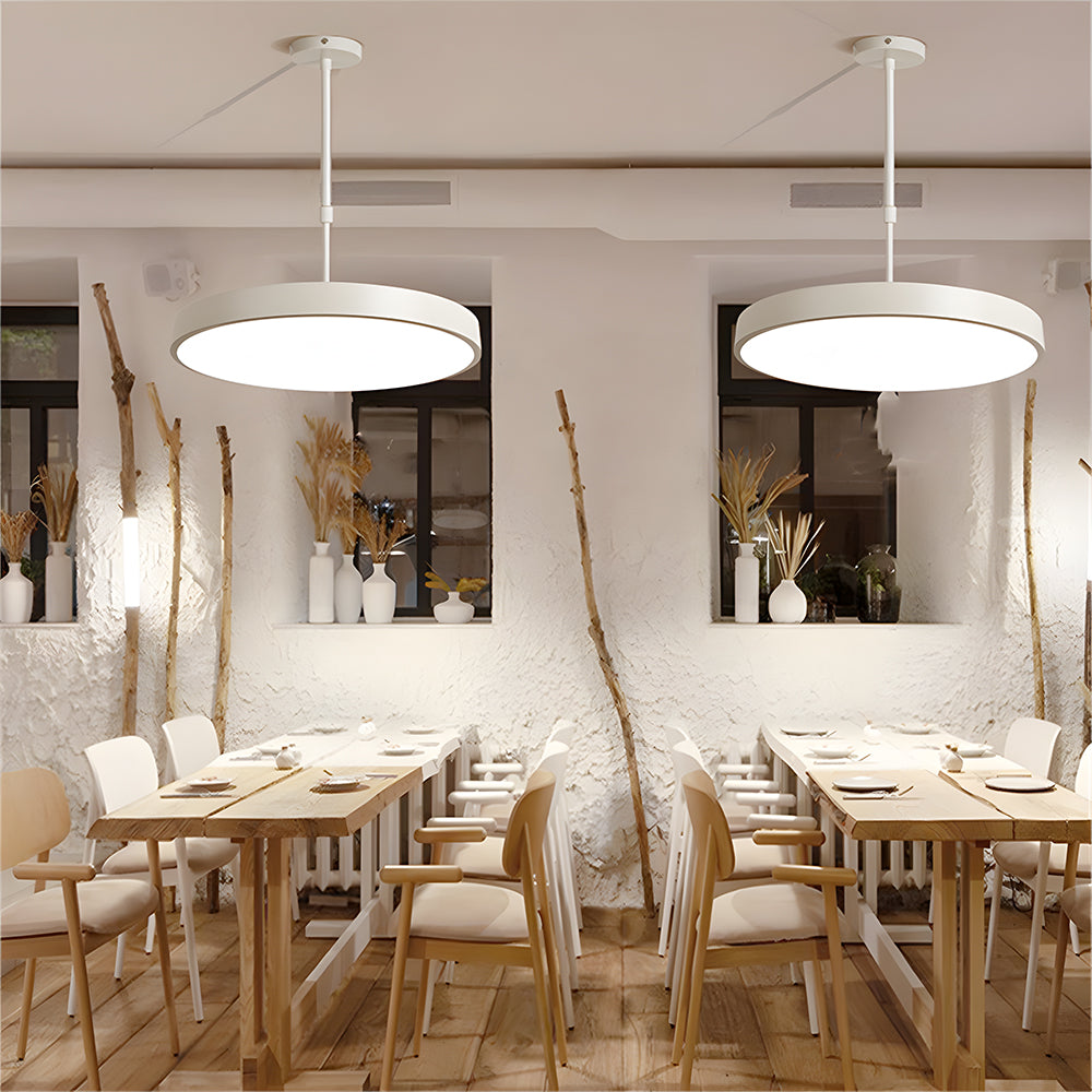 Modern Disc Pendant Light For Kitchen Island