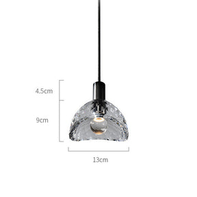 Contemporary Glass Pendant Light