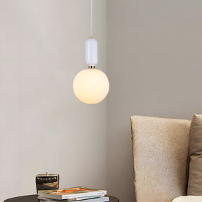Nordic Glass Globe Ball Pendant Light for Dining Room Kitchen
