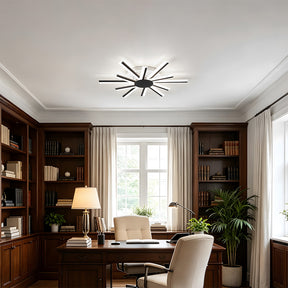 Stylish Multi Arm Acrylic LED Ceiling Lights for Living Room