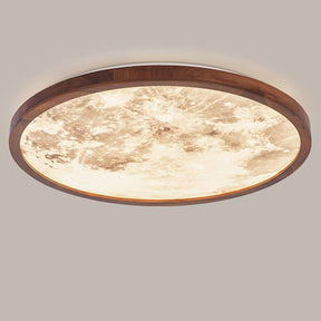 Contemporary Acrylic Moon Bedroom LED Ceiling Light