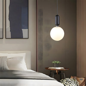 Nordic Glass Globe Ball Pendant Light for Dining Room Kitchen