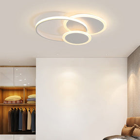 Elegant Acrylic LED Flush Mount Bedroom Ceiling Lamp