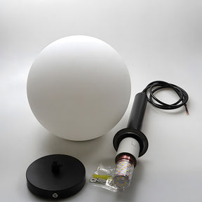 Nordic Glass Globe Ball Pendant Light for Dining Room Kitchen