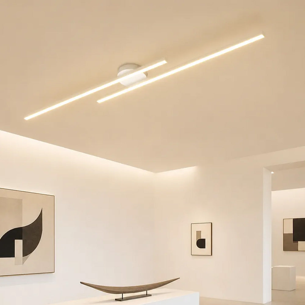 Nova Linear LED Semi-Flush Ceiling Lights