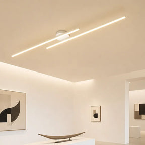Nova Linear LED Semi-Flush Ceiling Lights