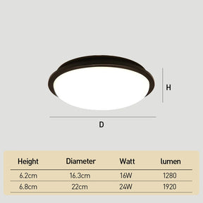 Modern Waterproof LED Outdoor Ceiling Lights for Porch Balcony