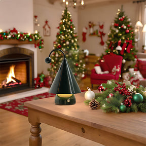 Classic Christmas LED Decoration Rechargeable Table Lamp for Bedroom