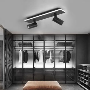 Simple Track Ceiling For Kitchen in Black and white