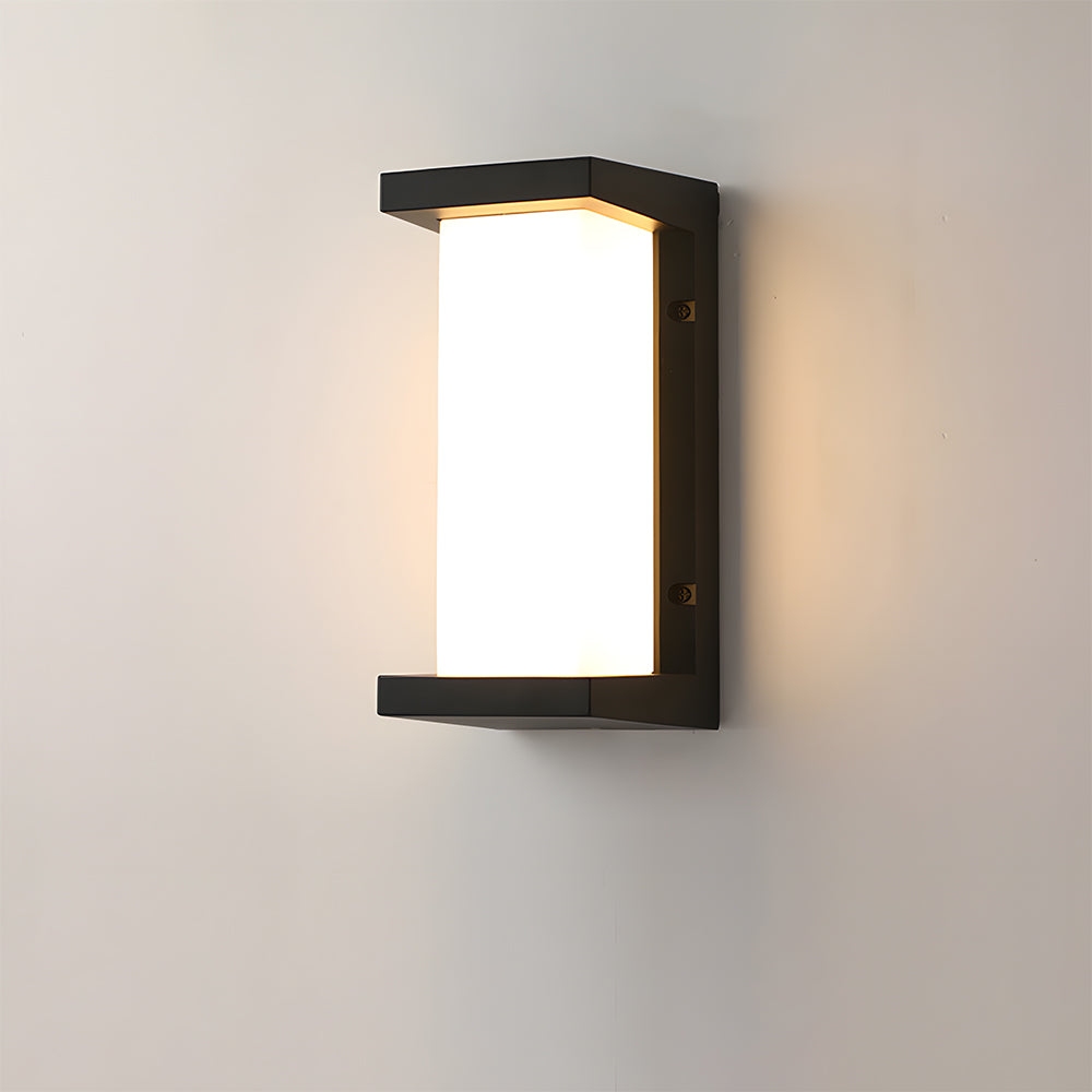 Simple Outdoor Waterproof Sensor LED Wall Light