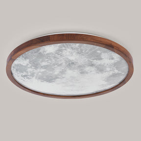 Contemporary Acrylic Moon Bedroom LED Ceiling Light