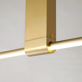 Modern Minimalist Aluminium LED Linear Semi Flush Mount Ceiling Light for Living Room Bedroom Hallway