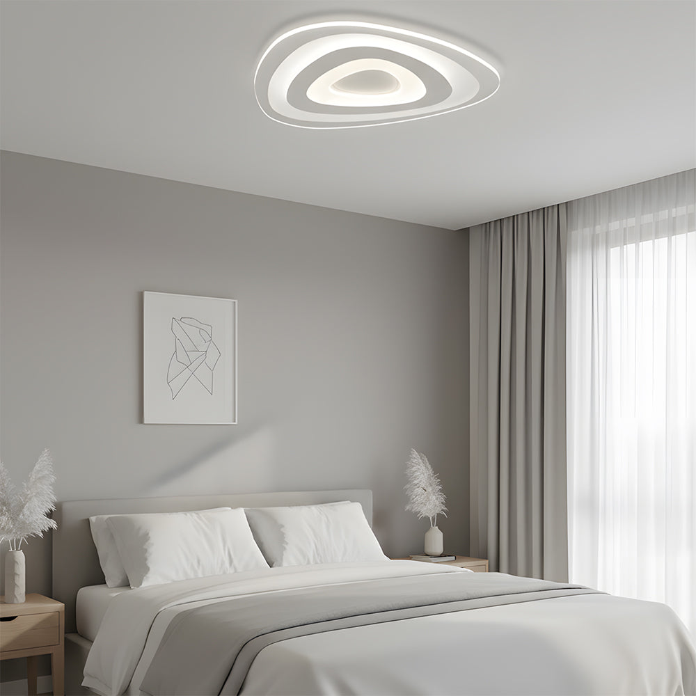 Modern Ultra-thin Ceiling Lights, Flush LED Ceiling Lights for Living Room