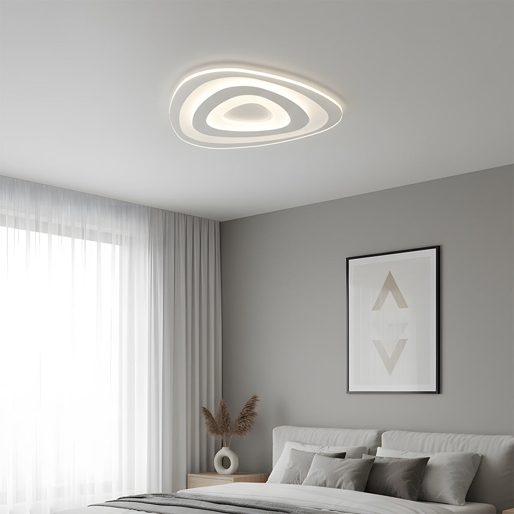 Modern Ultra-thin Ceiling Lights, Flush LED Ceiling Lights for Living Room