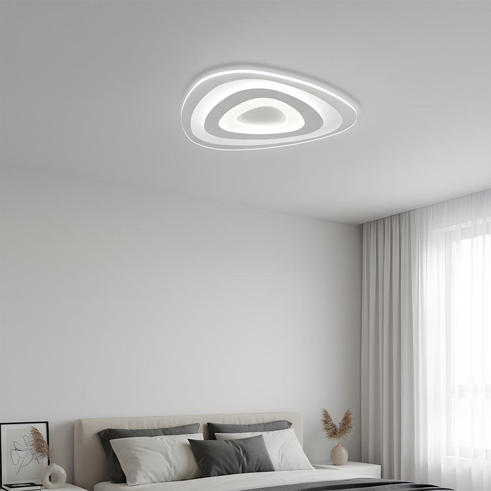 Modern Ultra-thin Ceiling Lights, Flush LED Ceiling Lights for Living Room