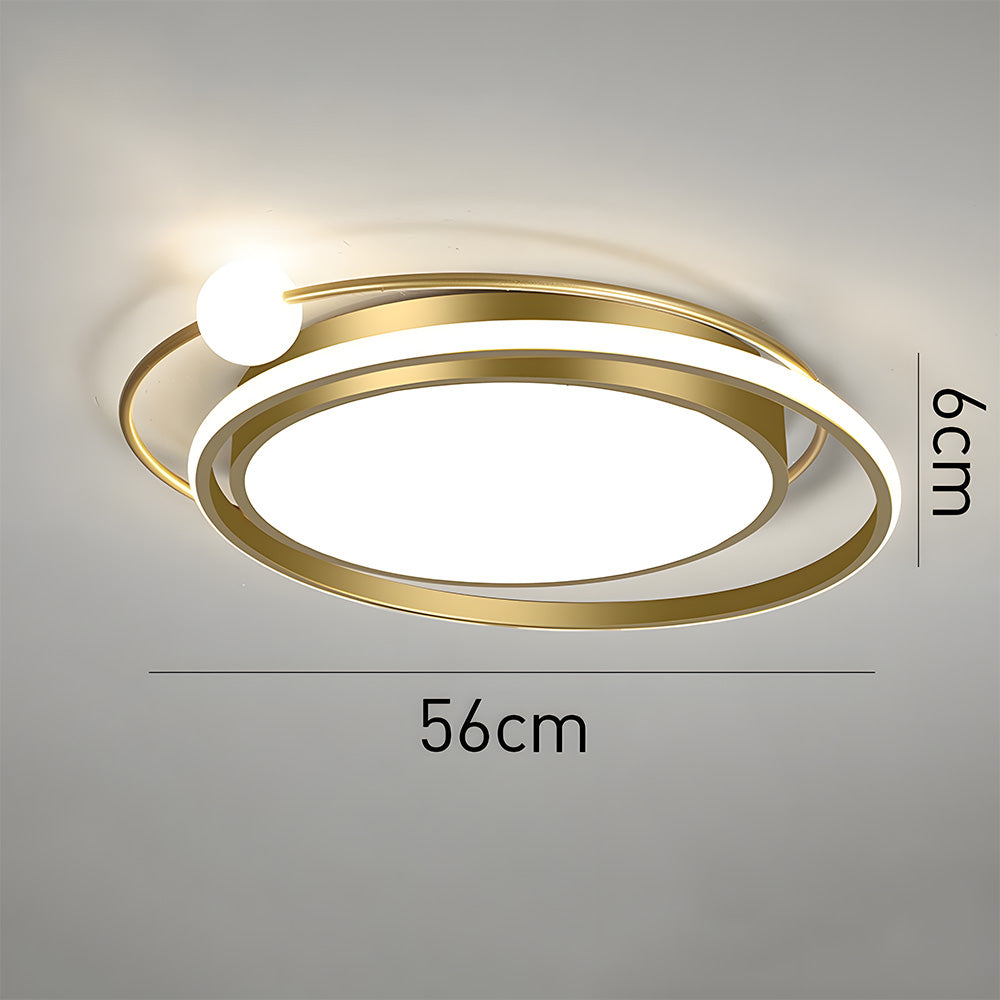 Modern Design Planet LED Ceiling Light for Living Room