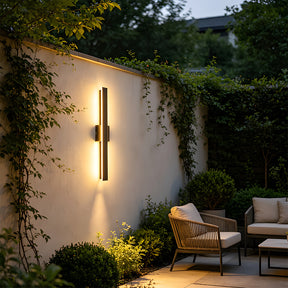 IP65 Contemporary Outdoor Wall Lights Linear LED Wall Lamp